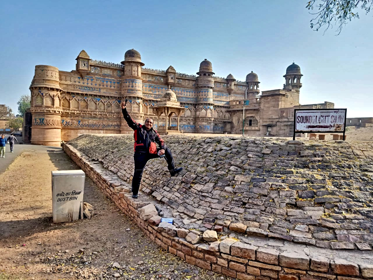 Ride to Gwalior fort